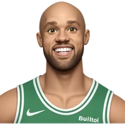 smiling bald man on white sticker