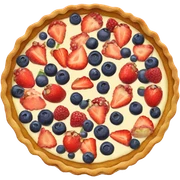fruit tart sticker