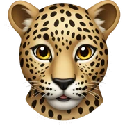 leopard sticker