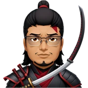 Shadow Samurai sticker