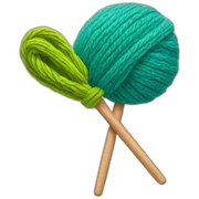 knit pick sticker