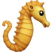 Seahorse sticker