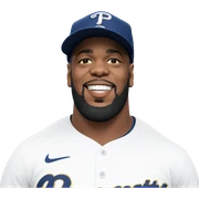 smiling boy in baseball cap sticker