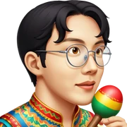 Maraca Player sticker