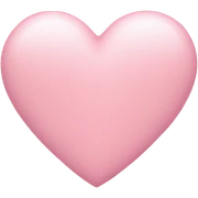 baby pink heart  sticker