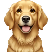 Golden retriever  sticker