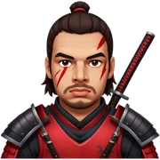Battle-Ready Samurai sticker