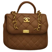 brown chanel bag sticker