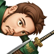 Samurai Sentry sticker