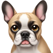 french bulldog sticker