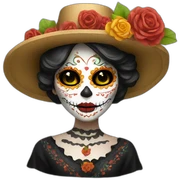 catrina sticker
