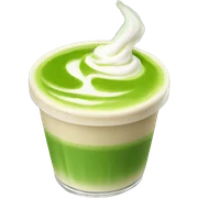 Matcha latte  sticker