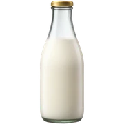 Bottle milk sticker