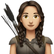 Katniss sticker