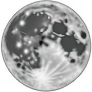 moon sticker