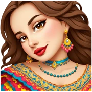 Folkloric Dancer sticker
