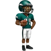 Eagles football player  sticker