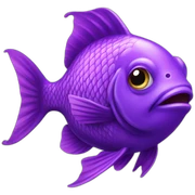  Poisson violet  sticker