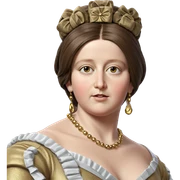 portrait of elegant girl sticker
