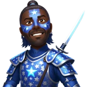 Celestial Samurai sticker