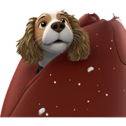 car amidst snowy landscape sticker