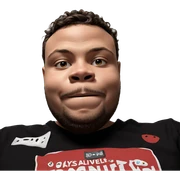 realistic meme of a boy sticker