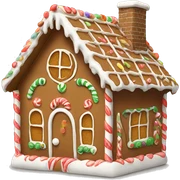 gingerbread house sticker