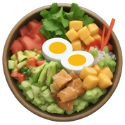 Poke bowl sticker