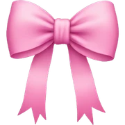 Pretty bow sticker