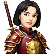 Samurai Leader sticker