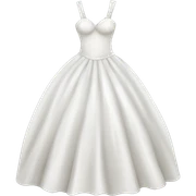wedding dress sticker