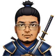 Vigilant Samurai sticker