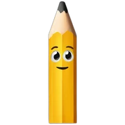 pencil sticker