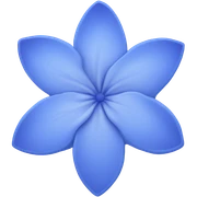 periwinkle star  sticker