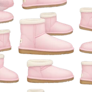 light pink uggs sticker