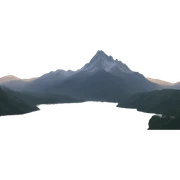 mountain sticker