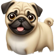 Pug sticker