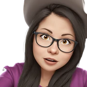 girl in hat portrait sticker