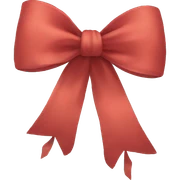 Bow sticker