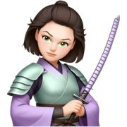 Gentle Samurai sticker