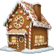 Gingerbread house sticker