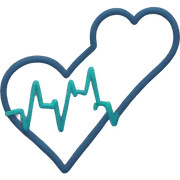 heartbeat sticker