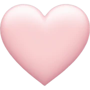 pastel pink heart sticker