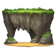 Cave sticker