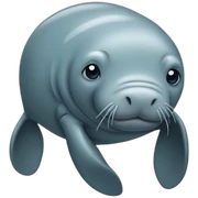 Manatee sticker