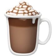hot chocolate  sticker