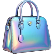 Holographic handbag  sticker