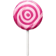 Pink aesthetic lollipop sticker