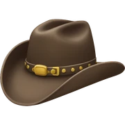 cowboy hat sticker