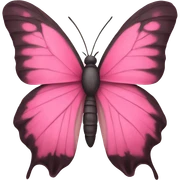 Mariposa rosada sticker
